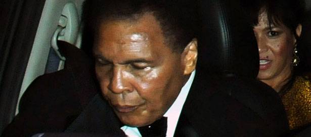 Muhammad Ali Attends Charity Function In Beverly Hills