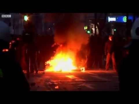 Видео: Атина во пламен!