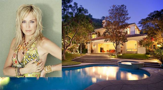 Sharon Stone's Beverly Hills Mansion