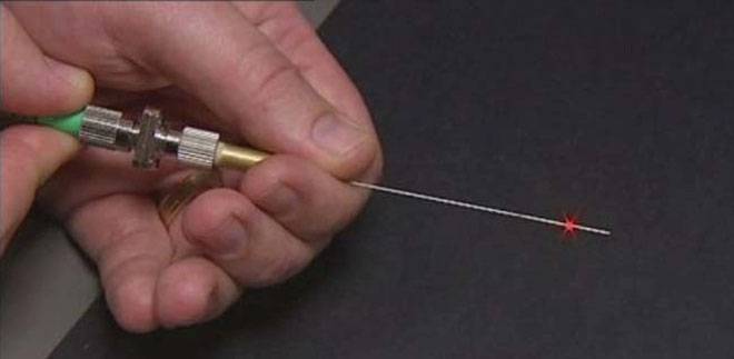 World’s smallest handheld microscope in a needle