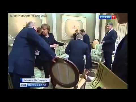 Путин ја изеде фората со столчето