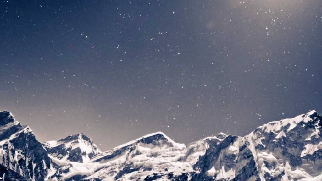 Најубавото ѕвездено небо се гледа од Хималаите