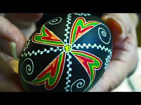Велигденски јајца на украински начин