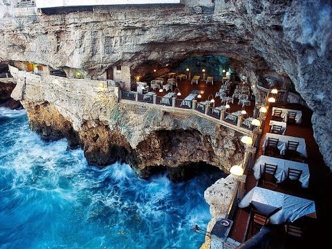 Извонреден  ресторан во пештера!