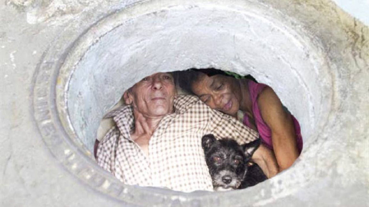 Овој пар среќно живее во канализација веќе 22 години – мора да ја видите внатрешноста!