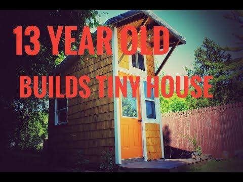 Има само 13 години и сам ја изградил оваа куќа