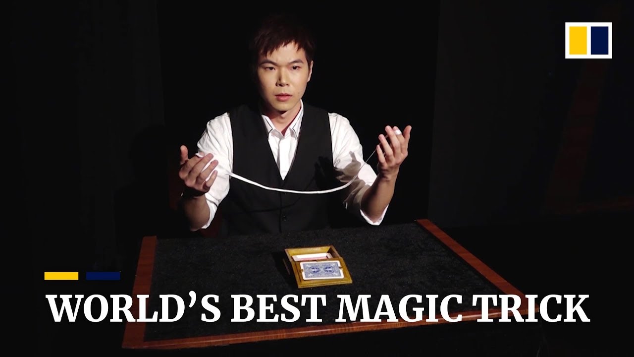 Кинески волшебник го изведува најдобриот волшебен трик во светот