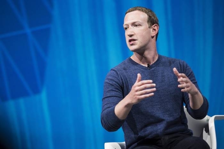 Facebook's CEO Mark Zuckerberg at VivaTech  - Paris