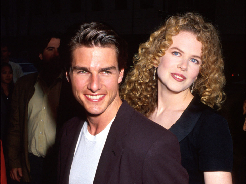 Married actors Tom Cruise and Nicole Kidman