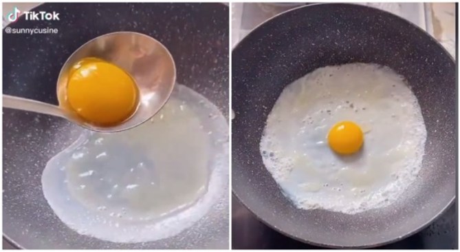 трик со јајце