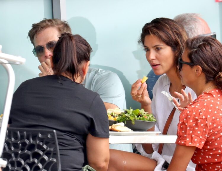 *EXCLUSIVE* Pia Miller and Patrick Whitesell head out for lunch in Bondi