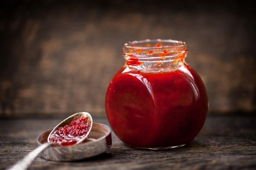 Red chili jam