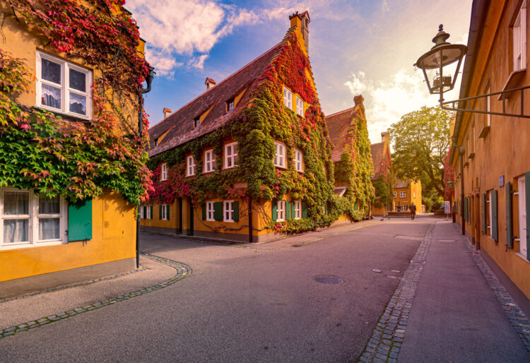 The,Fuggerei,Is,The,World's,Oldest,Social,Housing,Complex,Still