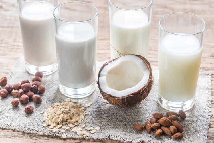 Different,Types,Of,Non-dairy,Milk