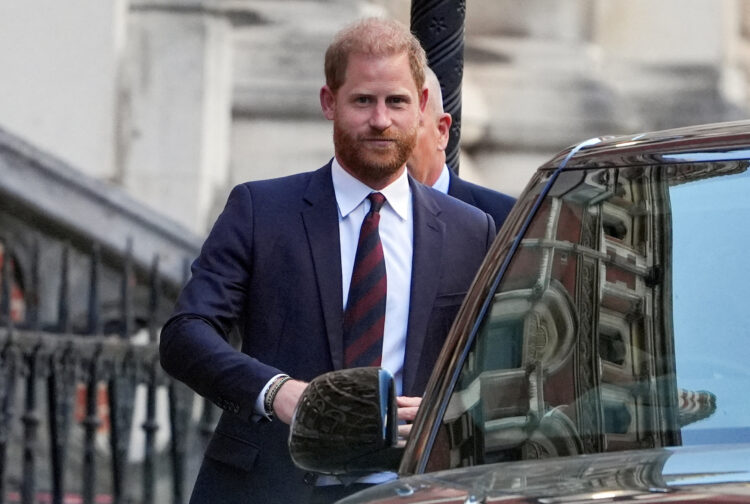 FILE PHOTO: Britain's Prince Harry's appeal against ruling on UK police protection, in London